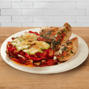 Foto de Pollo con milhojas de verduras