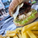 Foto de Hamburguesa sencilla de pollo