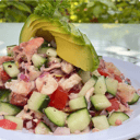 Foto de Ceviche de camarón cocido