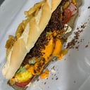 Foto de sandwich de milanesa de carne DETONADOR