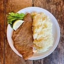 Foto de Milanesa con puré