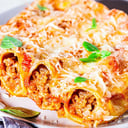 Foto de Canelones de espinaca y queso muzarella