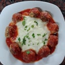 Foto de Albóndiga con tomate