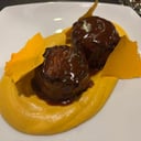 Foto de BONDIOLA ACIGAMI  C/CALABAZAS ASADAS Y SALSA BBQ