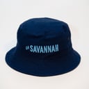Foto de Merch Bucket Hat Azul La Savannah