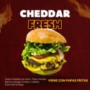 Foto de Cheddar fresh con papas crinckle