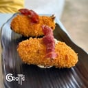 Foto de Croqueta cremosa de jamón duroc con trufa y su torrezno -5 uds.-