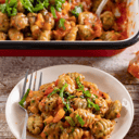 Foto de Ñoquis con salsa de vegetales