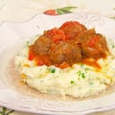 Foto de Albóndigas con puré 