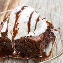 Foto de Brownie con Bocha de Americana