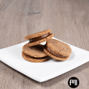 Foto de Delicioso alfajor artesanal de almendras