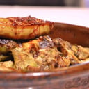 Foto de Alcachofas confitadas con ragout de boletus y foie.