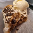 Foto de Strudel de manzana  (con helado)