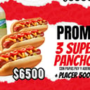Foto de PROMO 3 PANCHOS CON PLACER 500 CC.