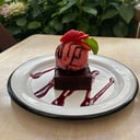 Foto de Brownie con helado