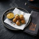 Foto de Ascolane de cerdo y olivas + Honey Mustard