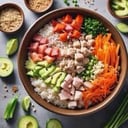 Foto de Bowl de Poke de Atún 