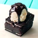 Foto de Brownie con helado