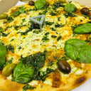 Foto de Grande de muzzarella y albahaca