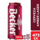Foto de Becker Amber Six Pack ( 6 unidades )