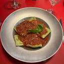 Foto de • RAVIOLONES DE POLLO Y VERDURA