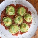 Foto de Sorrentinos de verduras