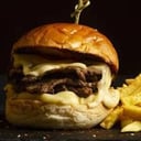 Foto de Barros Luco + papas fritas