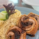 Foto de Sugerencia con rollo de pernil