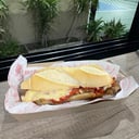 Foto de Milanesa pan Frances Napolitana