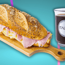 Foto de Promo Once Sandwich 13 Con Café