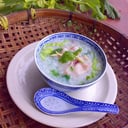 Foto de (035)生菜鱼片粥