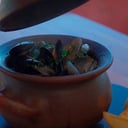 Foto de Choritos al sauvignon blanc