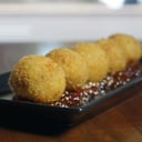 Foto de Croquetas de puerro y panceta