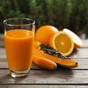 Foto de Papaya con naranja