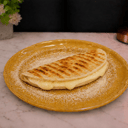 Foto de Tostado de pan árabe solo queso 