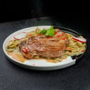 Foto de Fetuccini Al Pesto con Chuleta