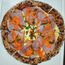 Foto de JAMON Y MORRONES GRANDE  + MUZZARELLA GRANDE