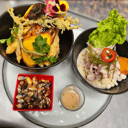 Foto de Ceviche + Chicharrón de pescado o mixto