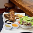 Foto de POLLO PERUANO (medio pollo) - PERUVIAN CHICKEN (Half chicken) x 900 gr.