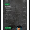 Foto de Carta 3 sushi wom acassuso 