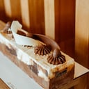 Foto de Postre helado Blanco-Negro