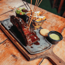 Foto de Costillas Ahumadas en Salsa BBQ
