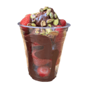 Foto de Fresas con chocolate semi amargo y pistache