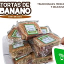 Foto de Tortas de Coco y Banano con Coco