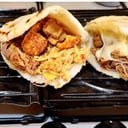 Foto de Arepa asada trifásica