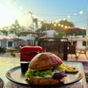 Foto de HAMBURGUESA DE POLLO.