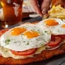 Foto de Milanesa completa