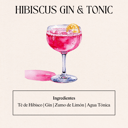 Foto de HIBISCUS GIN & TONIC