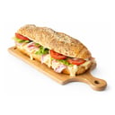 Foto de Sandwich de Jamón, Queso y Vegetales