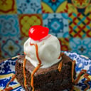 Foto de Helado con Brownie 